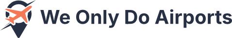 We Only Do Airports Logo